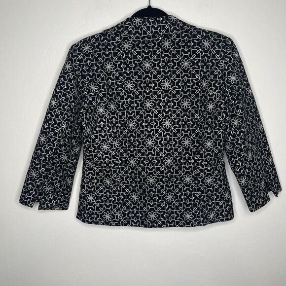 Uniform by John Paul Richard Cotton/Poly EmbroideredWhimsical Blazer  SZ 10 - Picture 3 of 16